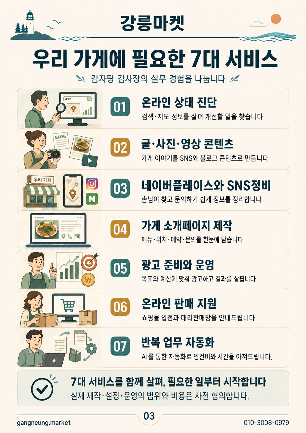 우리 가게에 필요한 7대 서비스