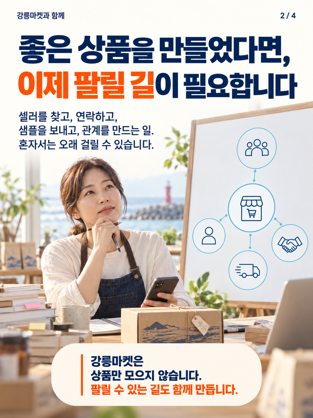 좋은 상품의 판매 고민