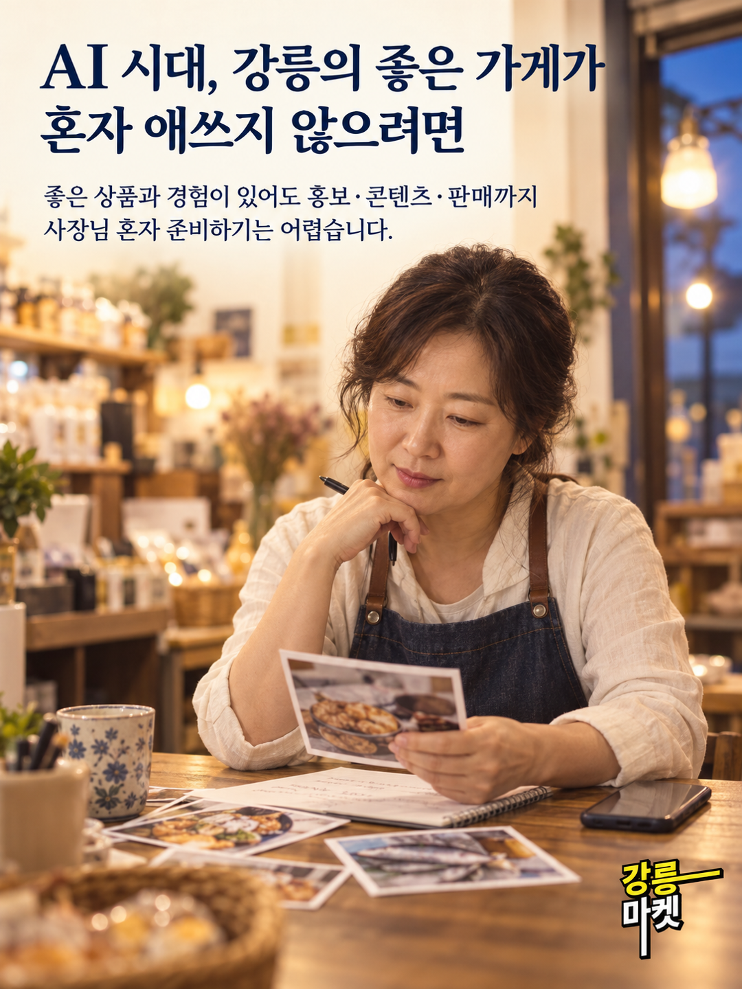 AI 시대, 강릉의 좋은 가게가 혼자 애쓰지 않으려면