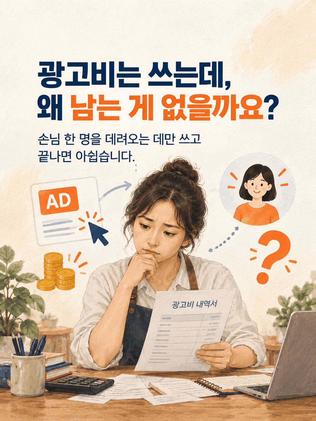 광고비는 쓰는데, 왜 우리 가게는 남는 게 없을까요?